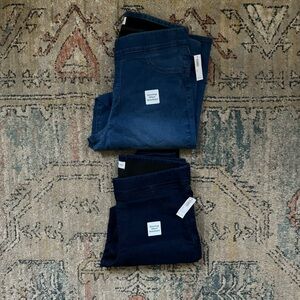 NEW Sz16 Women’s Tall Super Skinny Jeans  Pull-On Stretch Denim New With Tags